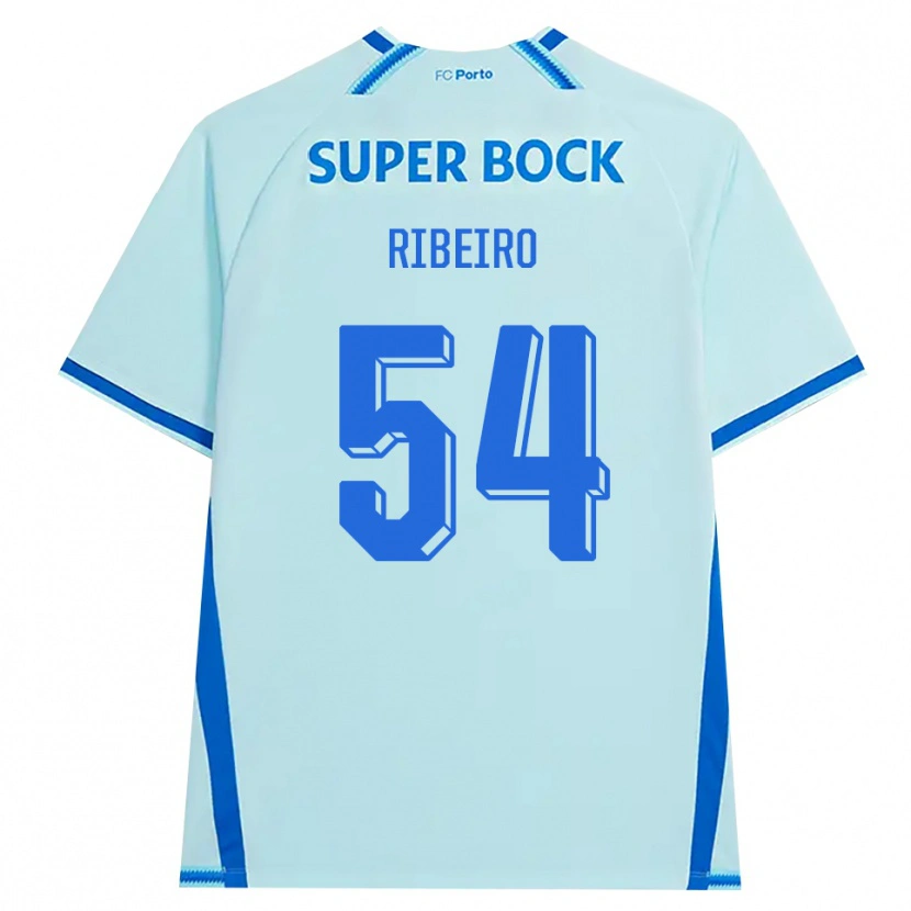 Danxenレディースアントニオ・リベイロ#54ライトシアン ブルーサードユニフォームシャツ2026/27ジャージーユニフォーム