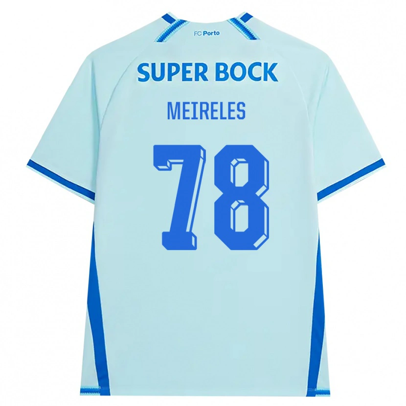 Danxenレディースジョルジ・メイレレス#78ライトシアン ブルーサードユニフォームシャツ2026/27ジャージーユニフォーム