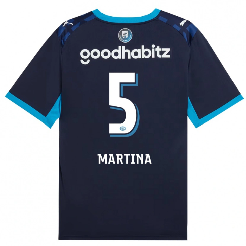 DanxenレディースJorvimar Martina#5ドジャーブルー ロイヤルブルーサードユニフォームシャツ2026/27ジャージーユニフォーム