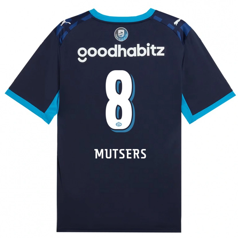 DanxenレディースMilan Mutsers#8ドジャーブルー ロイヤルブルーサードユニフォームシャツ2026/27ジャージーユニフォーム