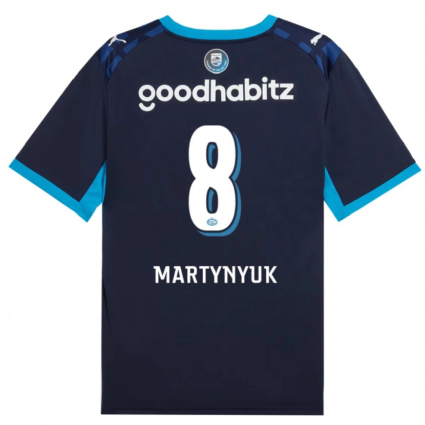 DanxenレディースAnton Martynyuk#8ドジャーブルー ロイヤルブルーサードユニフォームシャツ2026/27ジャージーユニフォーム