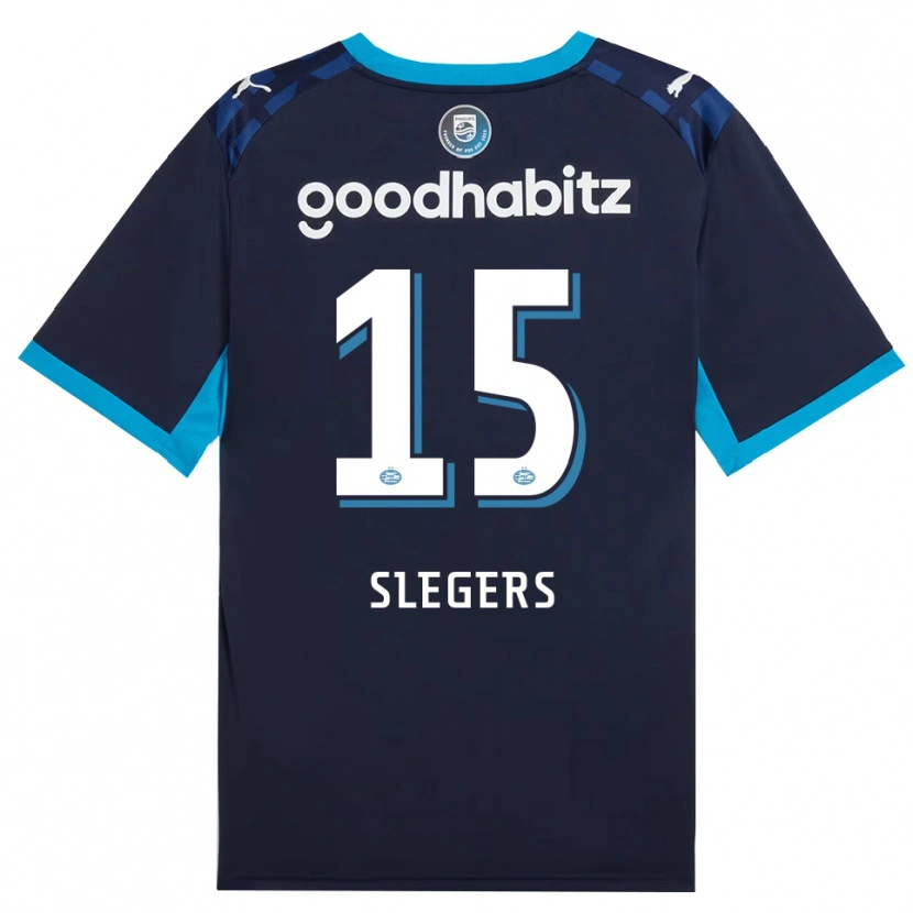 DanxenレディースKor Slegers#15ドジャーブルー ロイヤルブルーサードユニフォームシャツ2026/27ジャージーユニフォーム