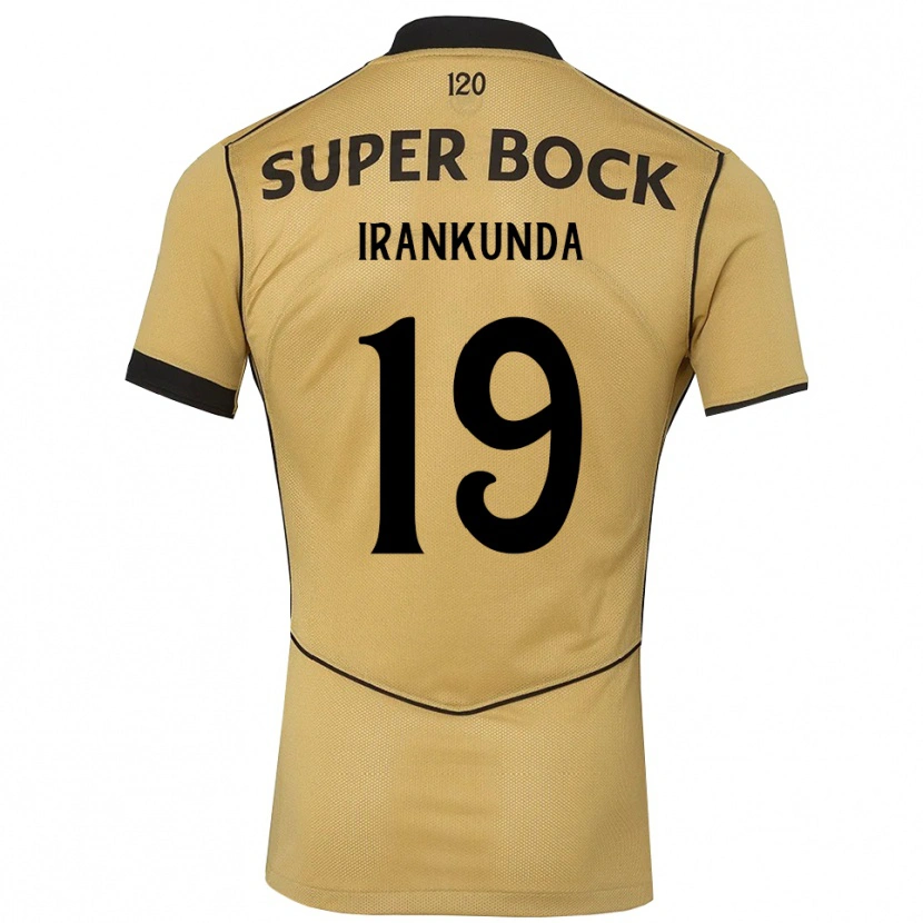 Danxenレディースネストリ・イランクンダ#19ゴールデンロッド ブラックアウェイシャツ2026/27ジャージーユニフォーム