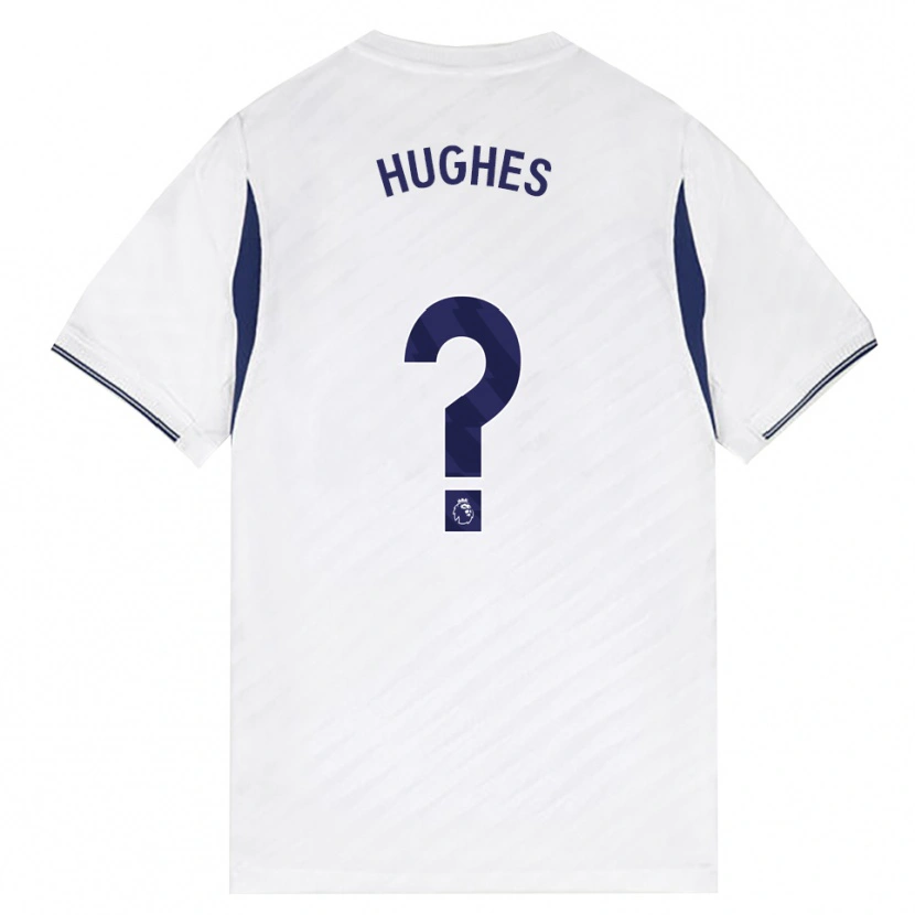 DanxenキッズHarry Hughes#0ホワイト レッド パープルホームシャツ2026/27ジャージーユニフォーム