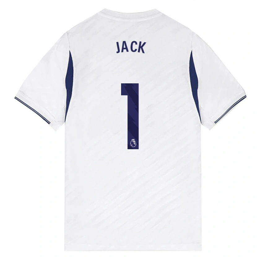 DanxenキッズMikel Jack#1ホワイト レッド パープルホームシャツ2026/27ジャージーユニフォーム