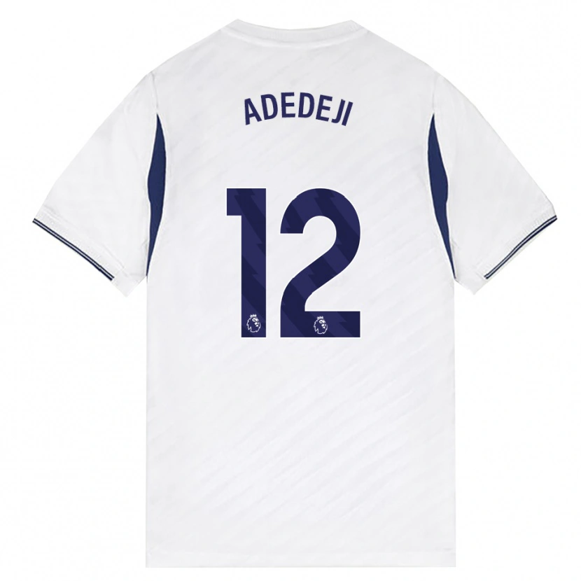DanxenキッズMaxwell Adedeji#12ホワイト レッド パープルホームシャツ2026/27ジャージーユニフォーム