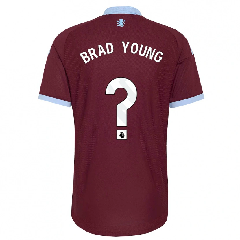 Danxenキッズブラッド・ヤング#0コーンフラワーブルー バーガンディホームシャツ2026/27ジャージーユニフォーム