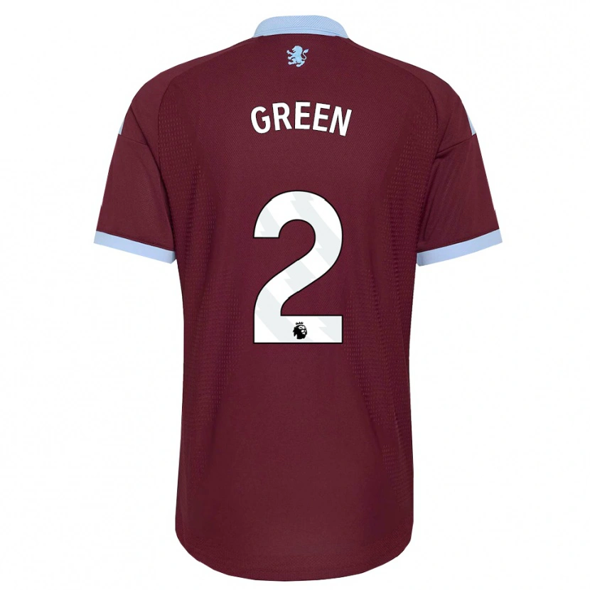 DanxenキッズJacob Green#2コーンフラワーブルー バーガンディホームシャツ2026/27ジャージーユニフォーム