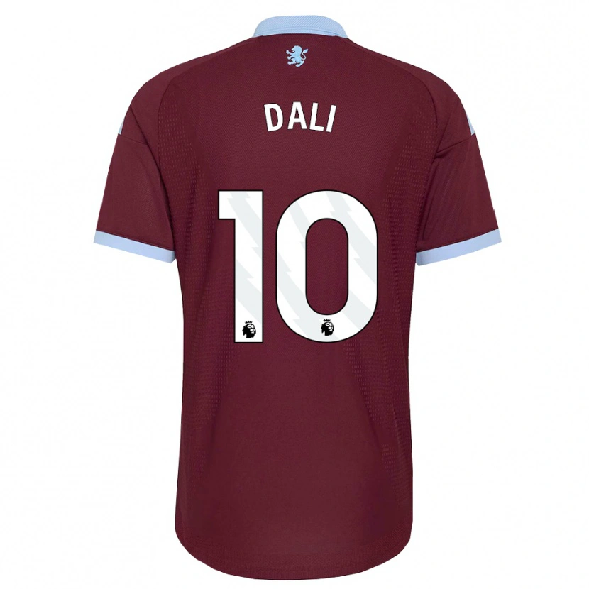 Danxenキッズケンザ・ダリ#10コーンフラワーブルー バーガンディホームシャツ2026/27ジャージーユニフォーム