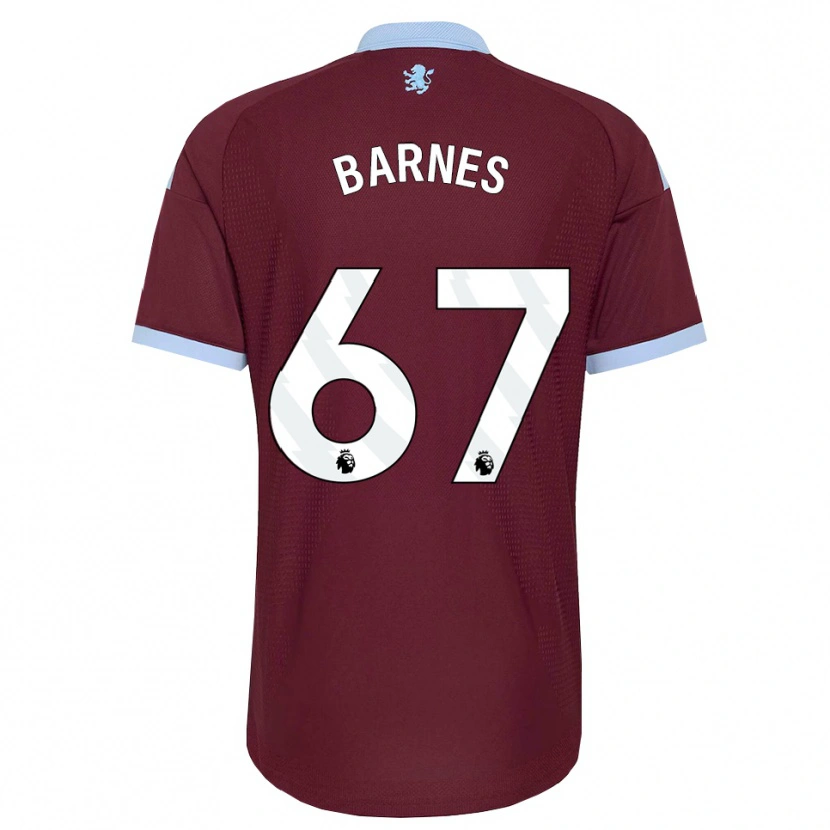 DanxenキッズMikell Barnes#67コーンフラワーブルー バーガンディホームシャツ2026/27ジャージーユニフォーム
