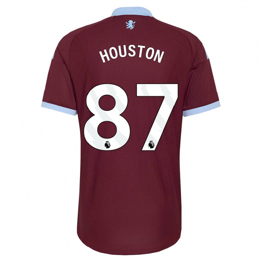 DanxenキッズTheo Houston#87コーンフラワーブルー バーガンディホームシャツ2026/27ジャージーユニフォーム