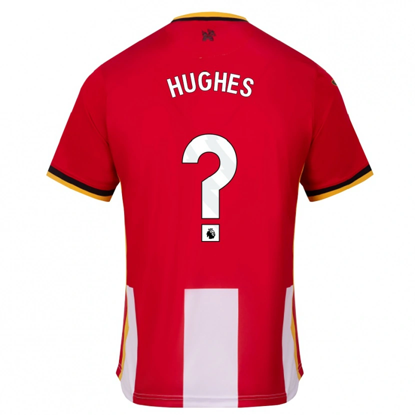 DanxenキッズCameron Hughes#0イエロー ブラック レッドホームシャツ2026/27ジャージーユニフォーム
