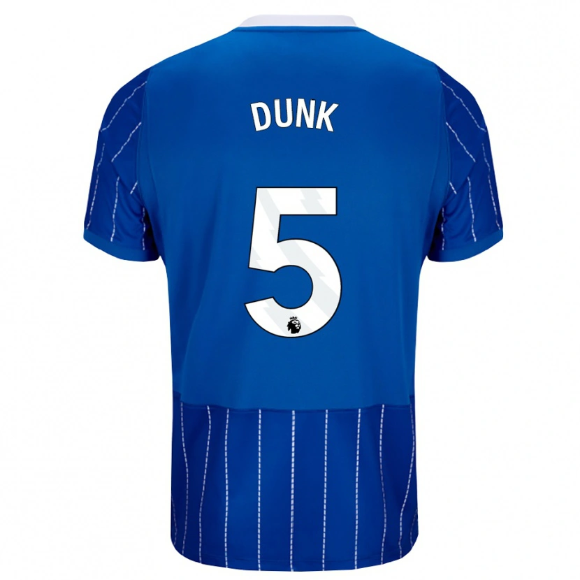 Danxenキッズルイス・ダンク#5ミディアムブルー ホワイトホームシャツ2026/27ジャージーユニフォーム
