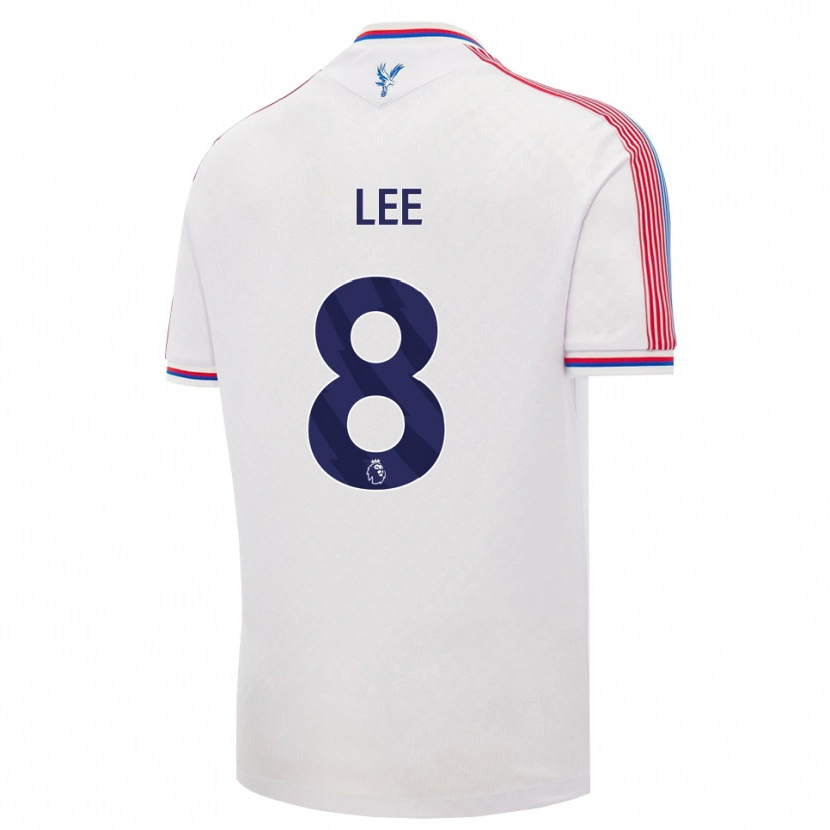 DanxenキッズJamar Lee#8ホワイト レッド ブルーホームシャツ2026/27ジャージーユニフォーム