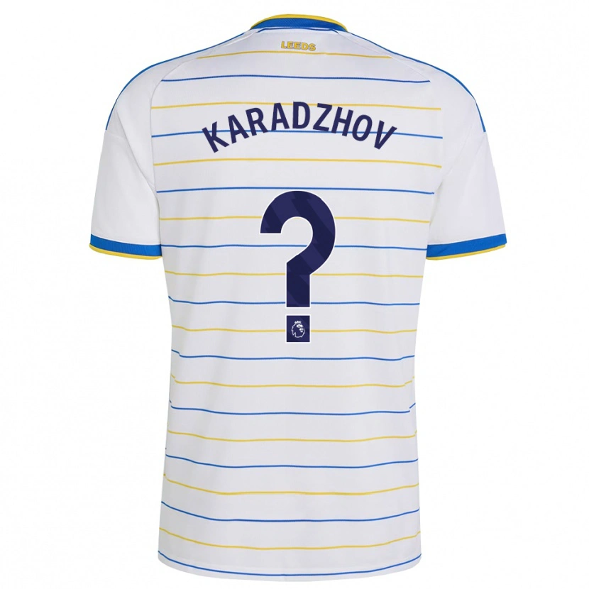DanxenキッズViktor Karadzhov#0レッド イエロー ブルーホームシャツ2026/27ジャージーユニフォーム