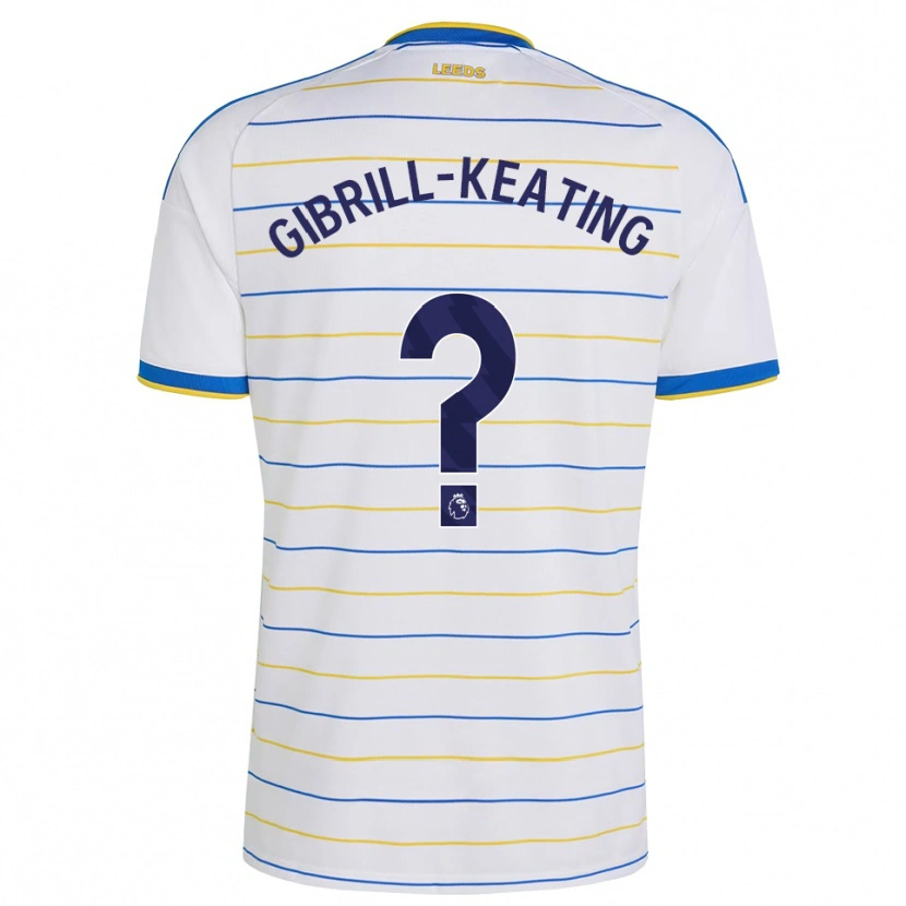 DanxenキッズSian Gibrill-Keating#0レッド イエロー ブルーホームシャツ2026/27ジャージーユニフォーム