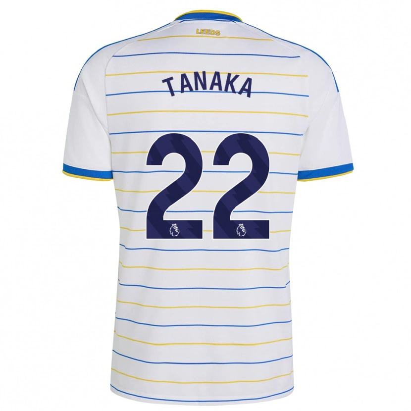 Danxenキッズ田中碧#22レッド イエロー ブルーホームシャツ2026/27ジャージーユニフォーム