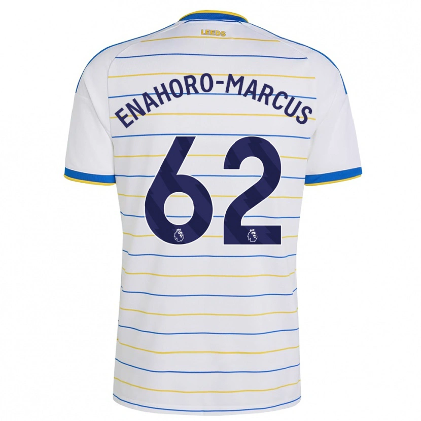 DanxenキッズLouis Enahoro-Marcus#62レッド イエロー ブルーホームシャツ2026/27ジャージーユニフォーム