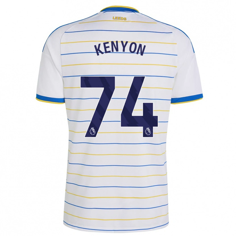 DanxenキッズGeorge Kenyon#74レッド イエロー ブルーホームシャツ2026/27ジャージーユニフォーム