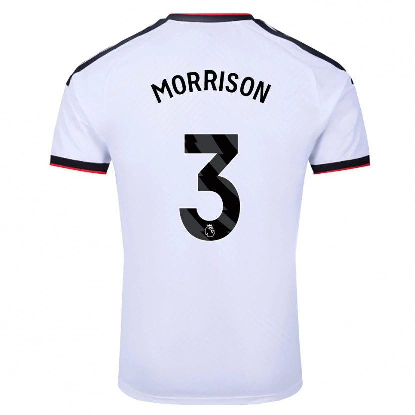 DanxenキッズKymarley Morrison#3ホワイト ブラックレッドホームシャツ2026/27ジャージーユニフォーム