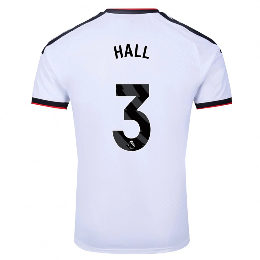 DanxenキッズMarcel Hall#3ホワイト ブラックレッドホームシャツ2026/27ジャージーユニフォーム