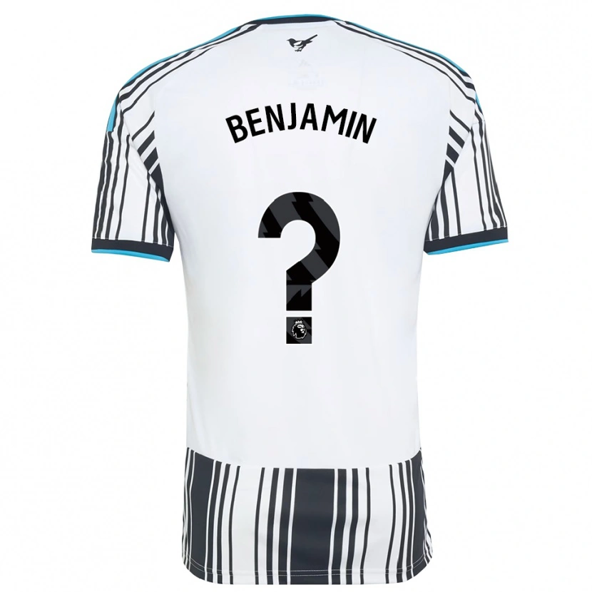 DanxenキッズTheo Benjamin#0スカイブルー ブラック ホワイトホームシャツ2026/27ジャージーユニフォーム