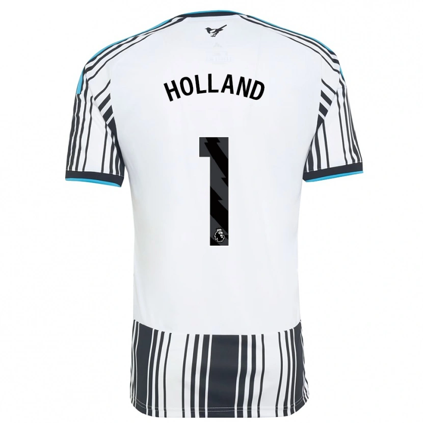DanxenキッズOliver Holland#1スカイブルー ブラック ホワイトホームシャツ2026/27ジャージーユニフォーム