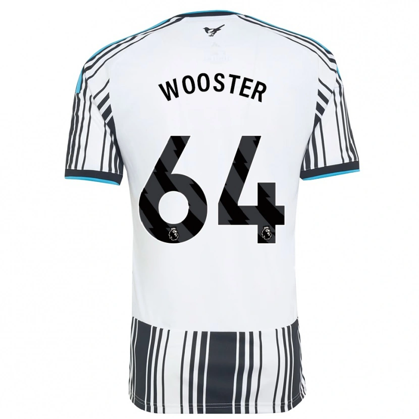 DanxenキッズKacey Wooster#64スカイブルー ブラック ホワイトホームシャツ2026/27ジャージーユニフォーム
