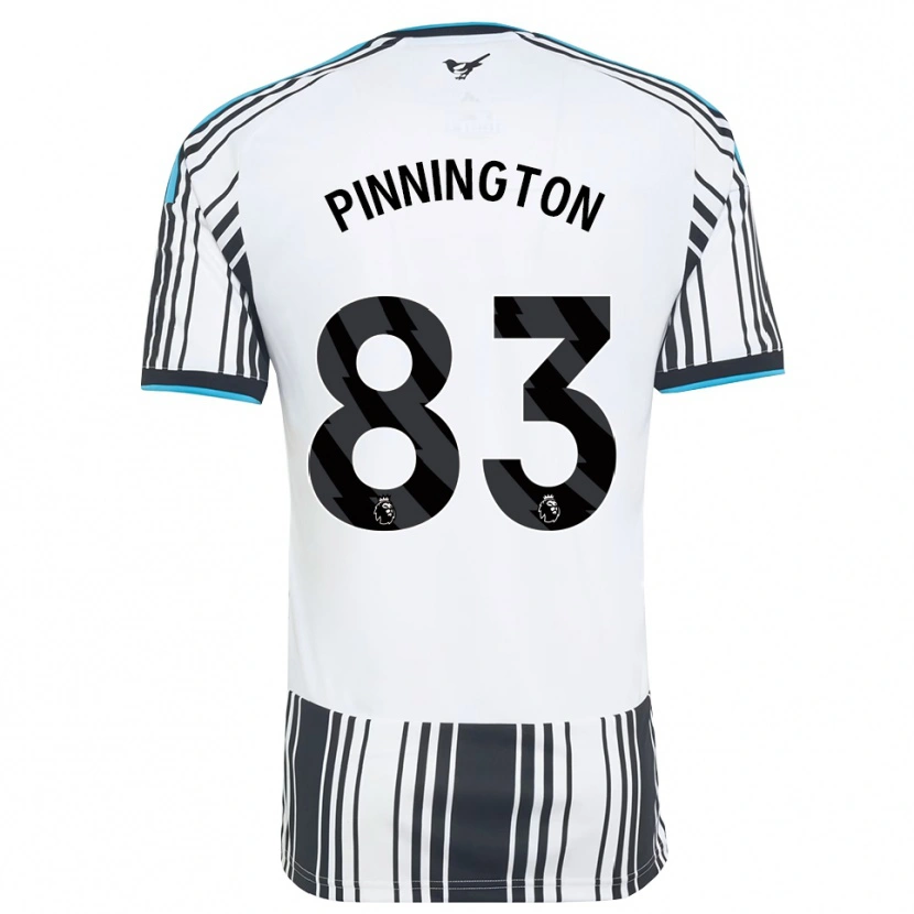 DanxenキッズSam Pinnington#83スカイブルー ブラック ホワイトホームシャツ2026/27ジャージーユニフォーム