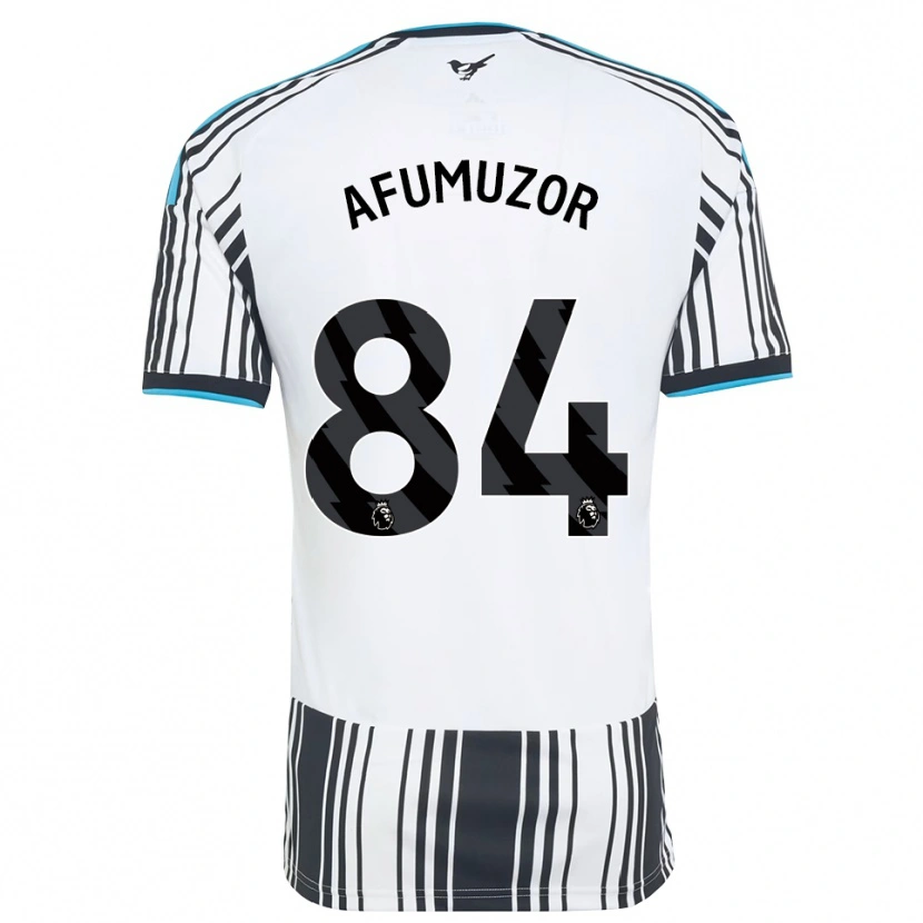 DanxenキッズChukwudi Afumuzor#84スカイブルー ブラック ホワイトホームシャツ2026/27ジャージーユニフォーム