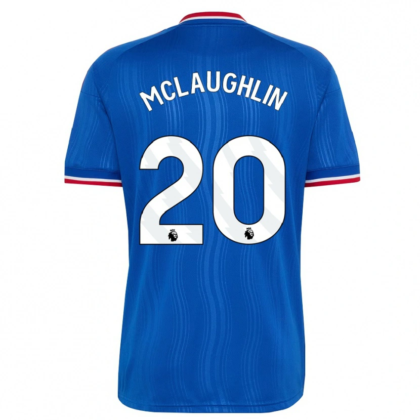 DanxenキッズHarlem Mclaughlin#20ブルー ホワイトレッドアウェイシャツ2026/27ジャージーユニフォーム