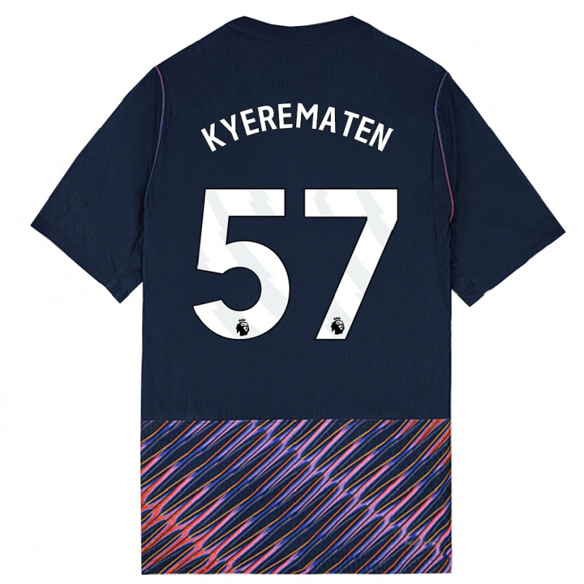 DanxenキッズRio Kyerematen#57ロイヤルブルー ホワイトアウェイシャツ2026/27ジャージーユニフォーム