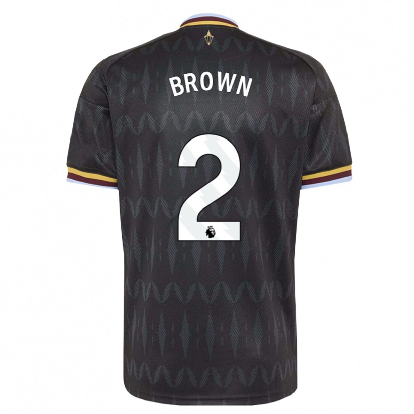 DanxenキッズAlvin Brown#2コーンフラワーブルー ブラック イエローアウェイシャツ2026/27ジャージーユニフォーム
