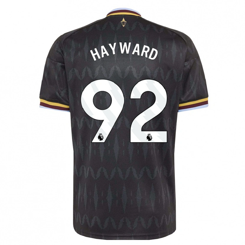 DanxenキッズVinnie Hayward#92コーンフラワーブルー ブラック イエローアウェイシャツ2026/27ジャージーユニフォーム