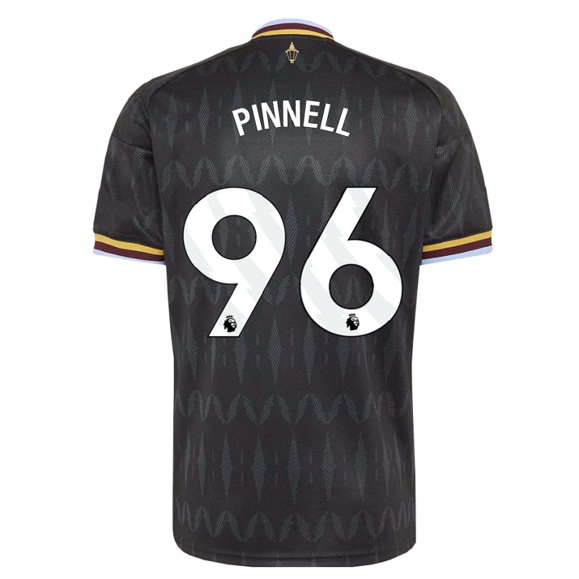 DanxenキッズHarry Pinnell#96コーンフラワーブルー ブラック イエローアウェイシャツ2026/27ジャージーユニフォーム