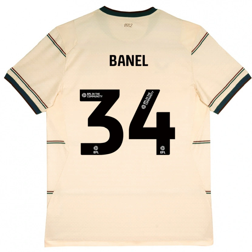 Danxenキッズヤイドン・バネル#34ベージュ バーガンディアウェイシャツ2026/27ジャージーユニフォーム