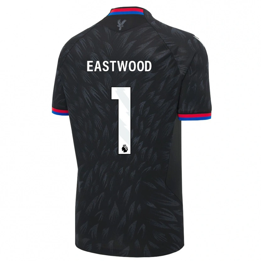 DanxenキッズBilly Eastwood#1ブラック ブルー レッドアウェイシャツ2026/27ジャージーユニフォーム