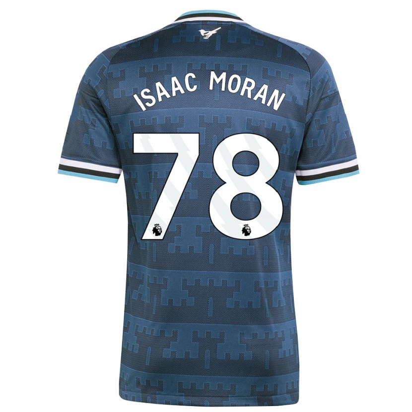 DanxenキッズIsaac Moran#78イエロー ブラック ブルーアウェイシャツ2026/27ジャージーユニフォーム