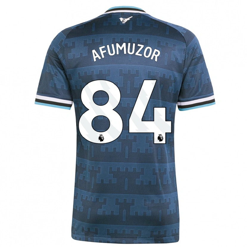 DanxenキッズChukwudi Afumuzor#84イエロー ブラック ブルーアウェイシャツ2026/27ジャージーユニフォーム