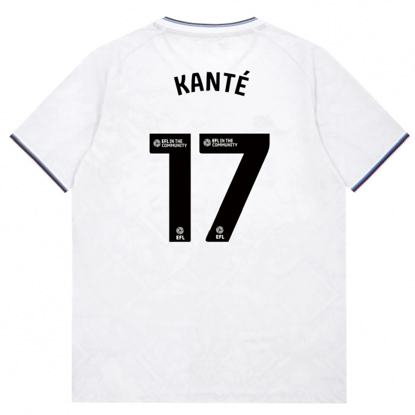 DanxenキッズMohamadou Kanté#17バーガンディ ホワイトアウェイシャツ2026/27ジャージーユニフォーム