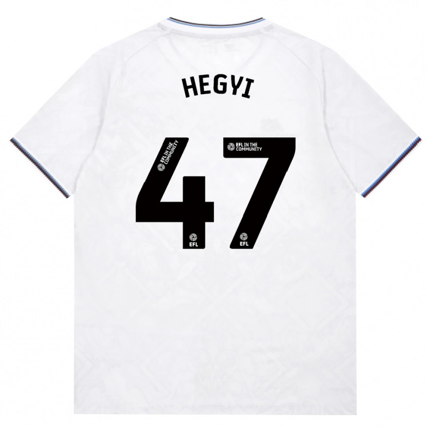DanxenキッズKrisztián Hegyi#47バーガンディ ホワイトアウェイシャツ2026/27ジャージーユニフォーム