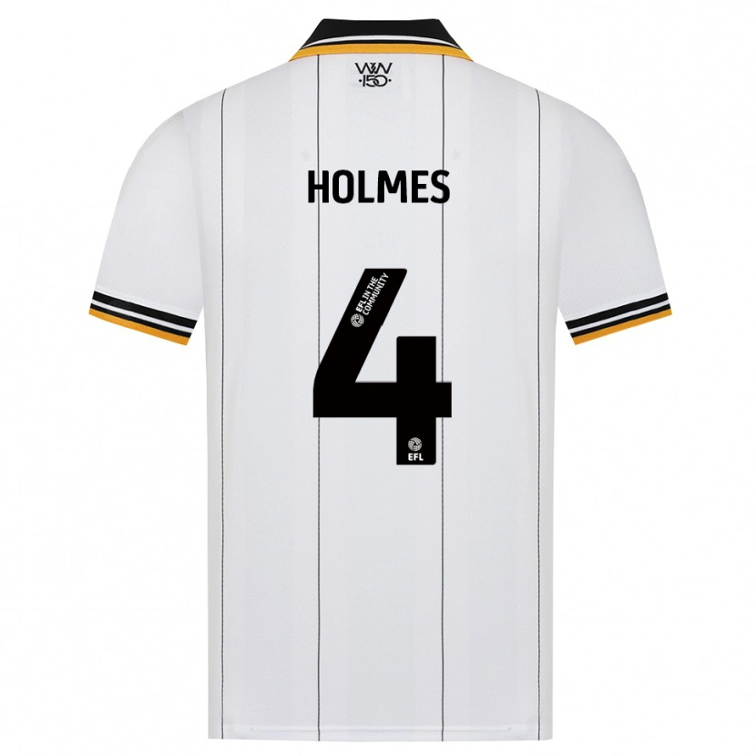 DanxenキッズSummer Holmes#4オレンジ ホワイト ブラックアウェイシャツ2026/27ジャージーユニフォーム