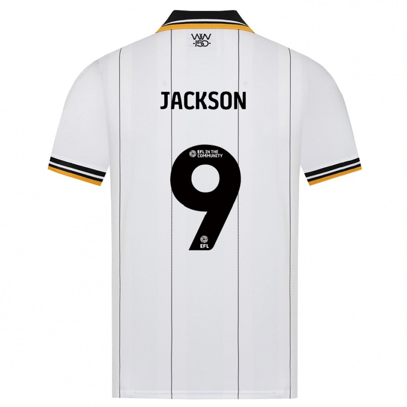 DanxenキッズRicky Jackson#9オレンジ ホワイト ブラックアウェイシャツ2026/27ジャージーユニフォーム