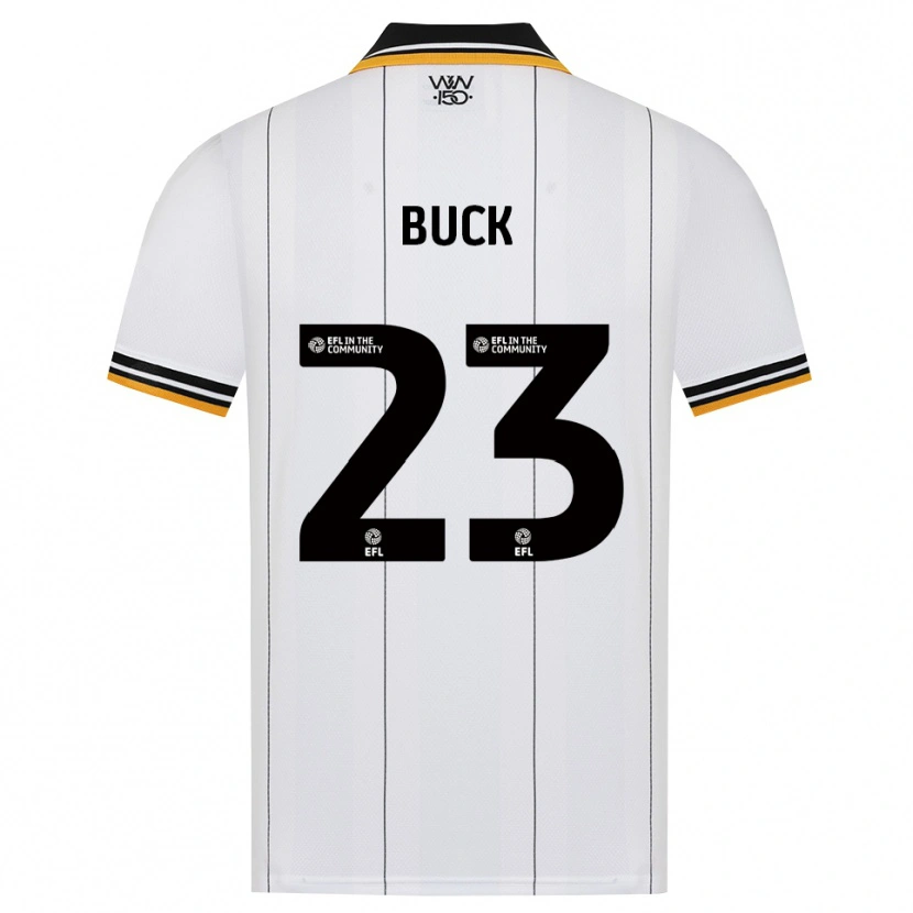 DanxenキッズAlex Buck#23オレンジ ホワイト ブラックアウェイシャツ2026/27ジャージーユニフォーム