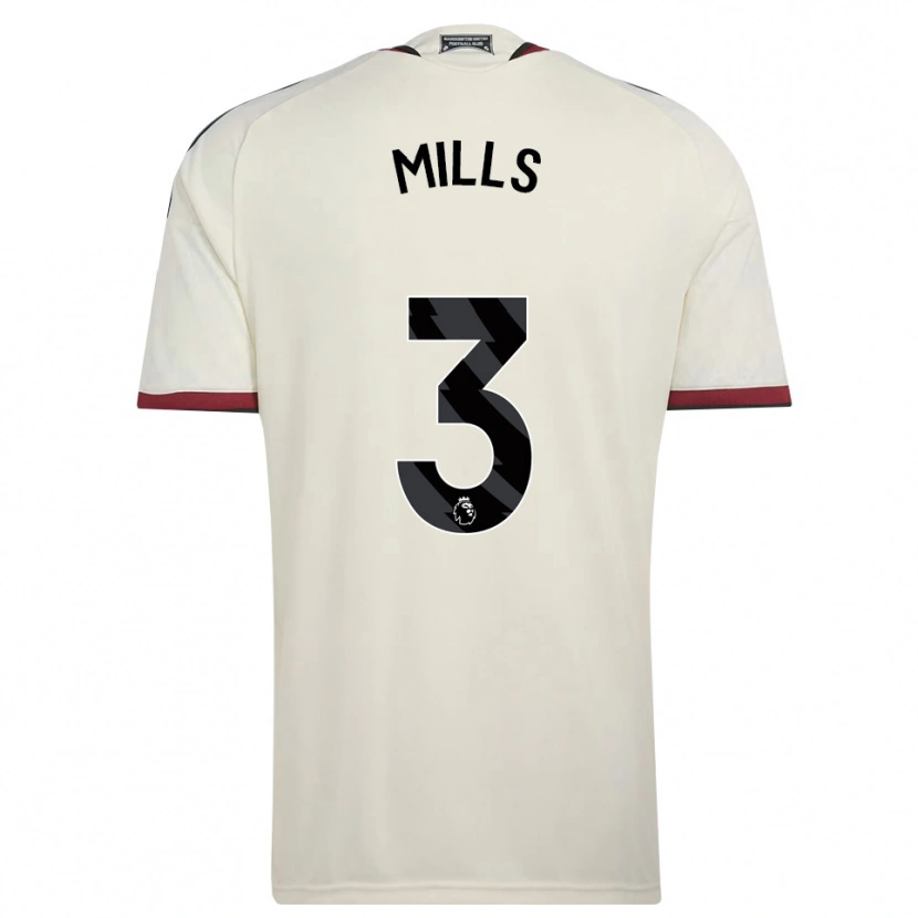 DanxenキッズAlbert Mills#3ベージュ ブラック レッドサードユニフォームシャツ2026/27ジャージーユニフォーム