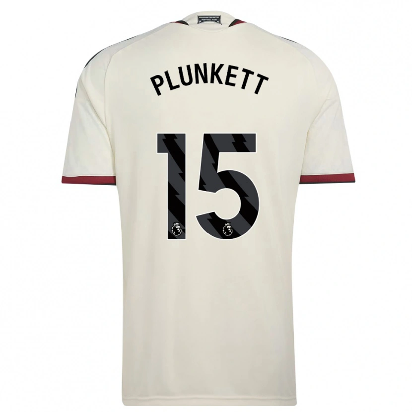 DanxenキッズDante Plunkett#15ベージュ ブラック レッドサードユニフォームシャツ2026/27ジャージーユニフォーム