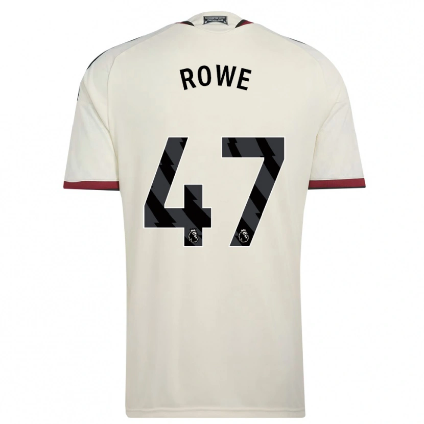 DanxenキッズTommy Rowe#47ベージュ ブラック レッドサードユニフォームシャツ2026/27ジャージーユニフォーム
