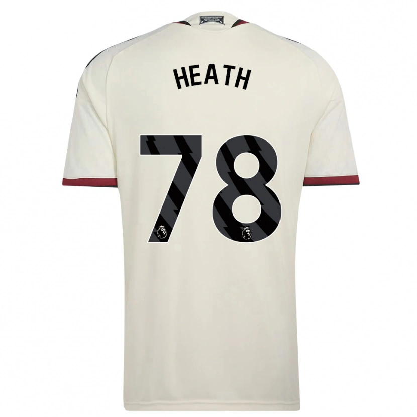 DanxenキッズFred Heath#78ベージュ ブラック レッドサードユニフォームシャツ2026/27ジャージーユニフォーム