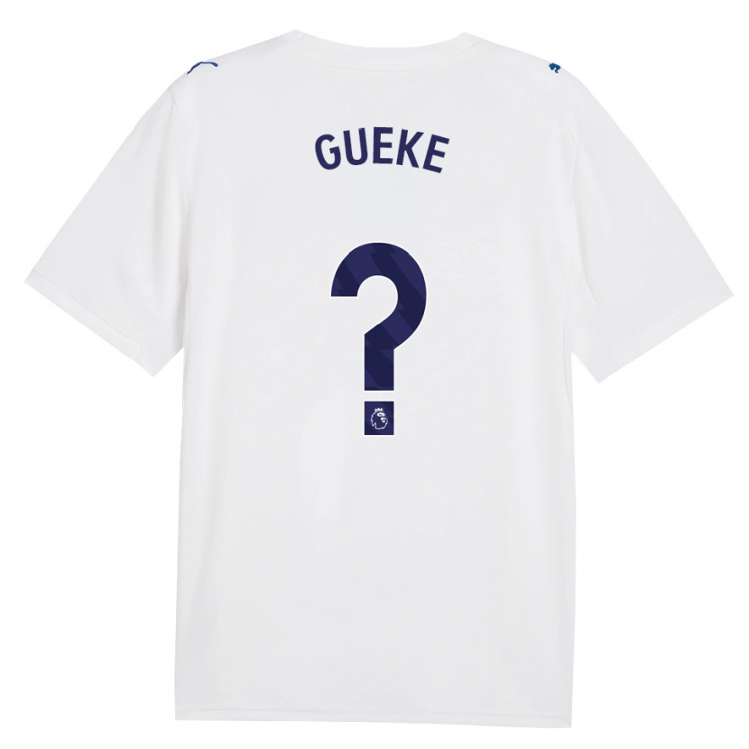 DanxenキッズWilliam Gueke#0ネイビー ホワイトサードユニフォームシャツ2026/27ジャージーユニフォーム