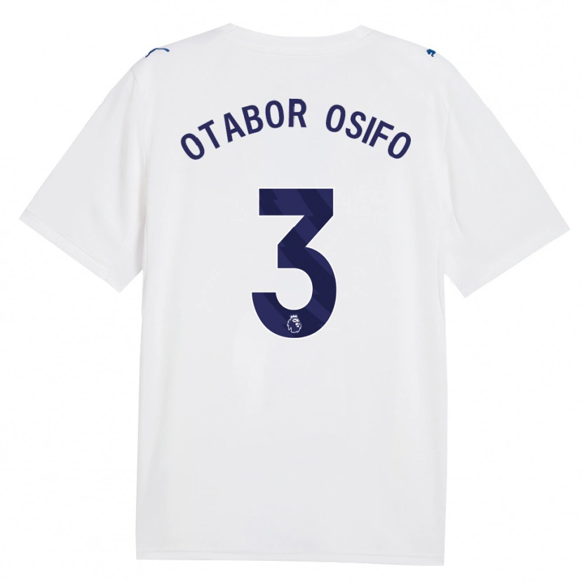 DanxenキッズPrince Otabor Osifo#3ネイビー ホワイトサードユニフォームシャツ2026/27ジャージーユニフォーム
